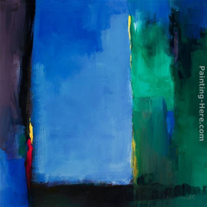 Into Blue II painting - Lanie Loreth Into Blue II art painting